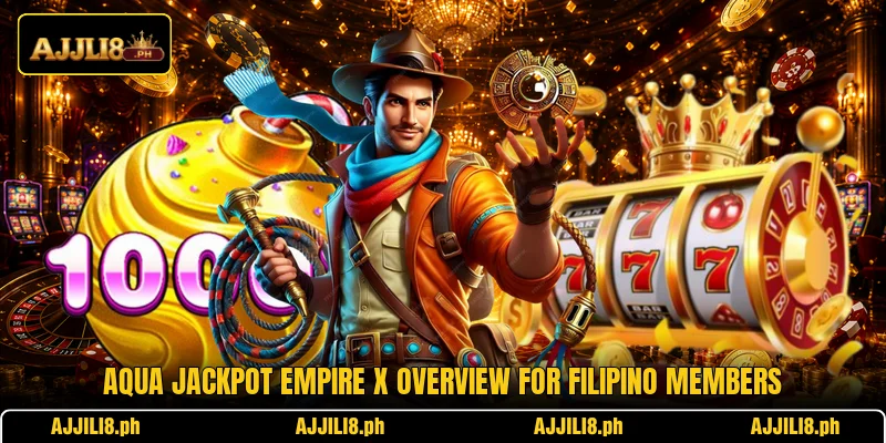 Aqua Jackpot Empire X overview for Filipino members