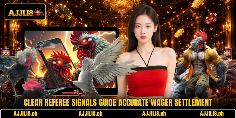 Clear referee signals guide accurate wager settlement Clear referee signals guide accurate wager settlement