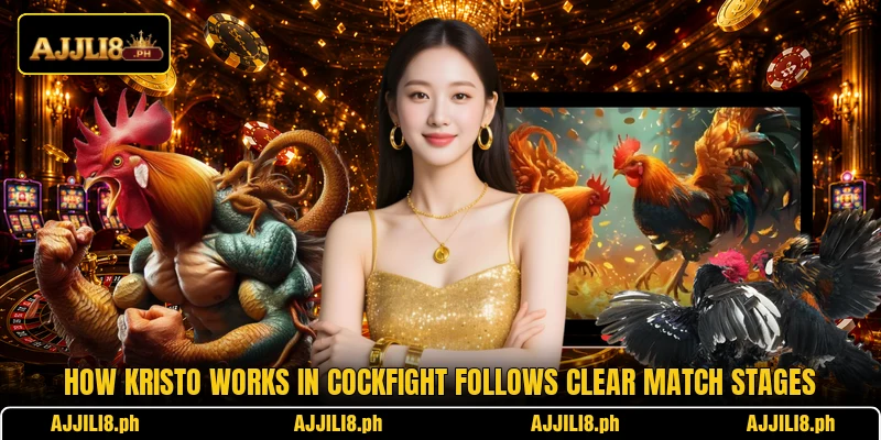 How kristo works in cockfight follows clear match stages How kristo works in cockfight follows clear match stages