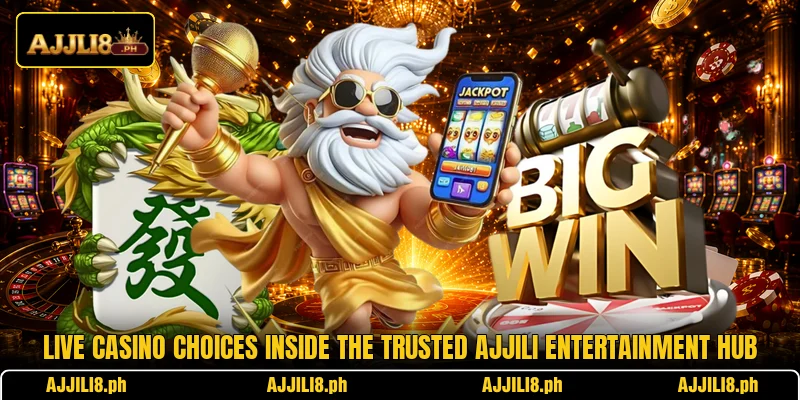 Live casino choices inside the trusted AJJILI entertainment hub