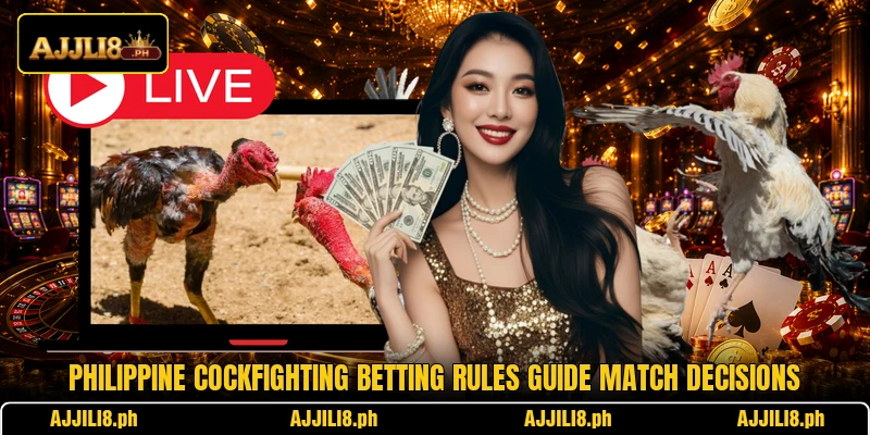 Philippine cockfighting betting rules guide match decisions