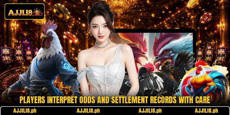 Players interpret odds and settlement records with care