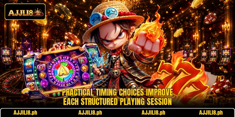 Practical timing choices improve each structured playing session