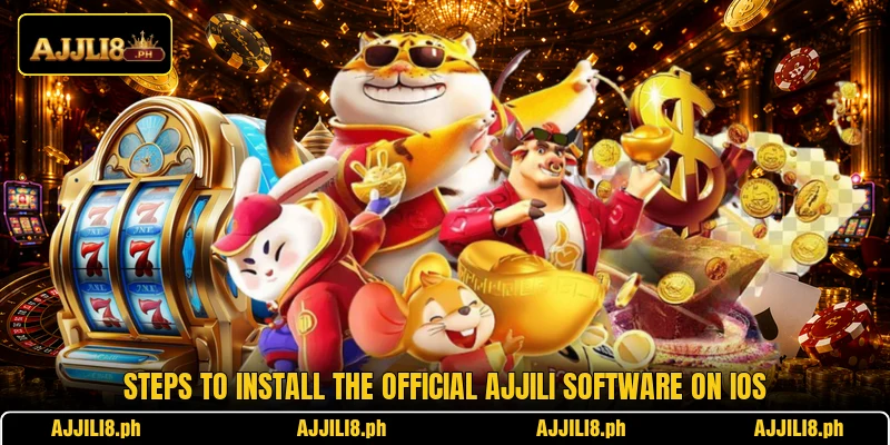 Steps to install the official AJJILI software on iOS