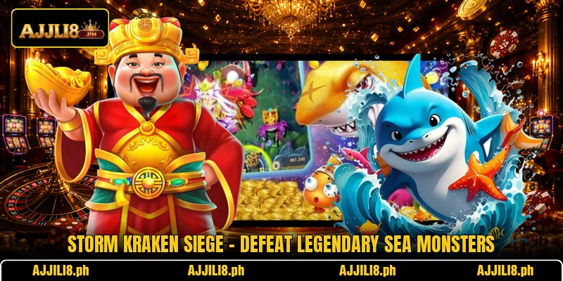 Storm Kraken Siege – Defeat Legendary Sea Monsters